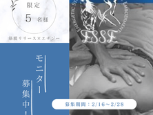 【2/16~28】アクセスESSE 60分モニターセッション 4名様募集中