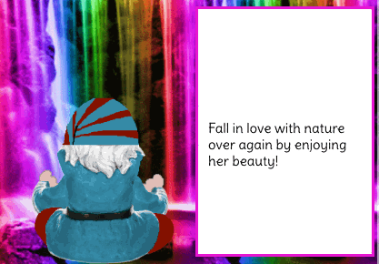 animated nature's beauty card