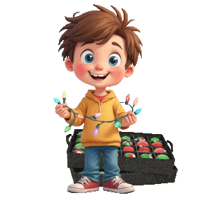 xmas -decorating the tree