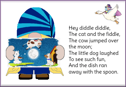 animated nursery rhymes gnome cards