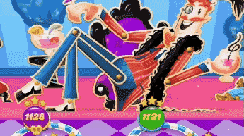 from Candy Crush  Mr. Toffee