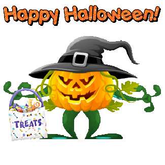 animated Halloween sticker