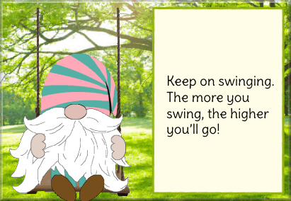 animated swinging gnome meme