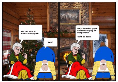Mrs Claus' jokes