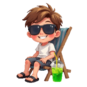 summertime at the beach