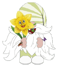 animated flower power gnome