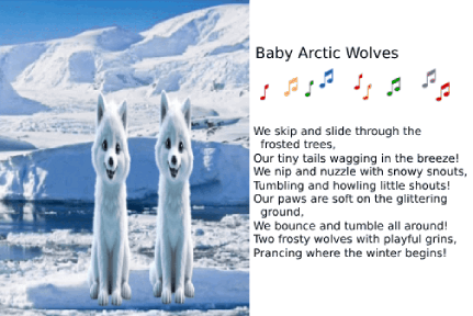 AI animated - Baby Artic Animals