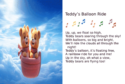 AI animated cards - teddy bears