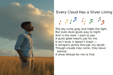 AI animated inspirational cards