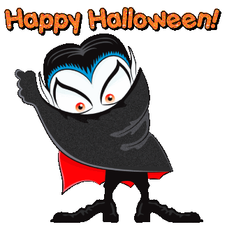 animated Halloween sticker