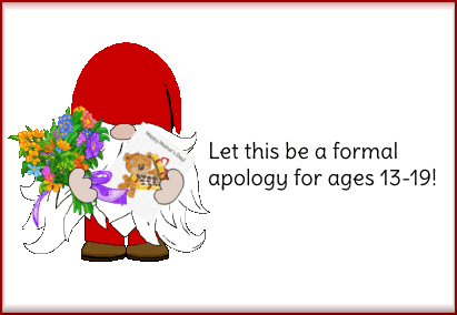 animated Mother's Day gnome card