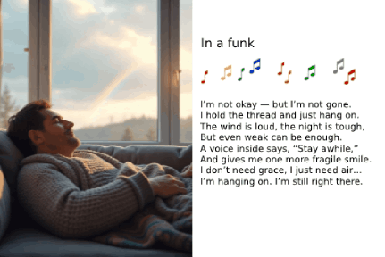 AI animated inspirational cards
