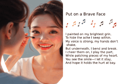 AI animated inspirational cards