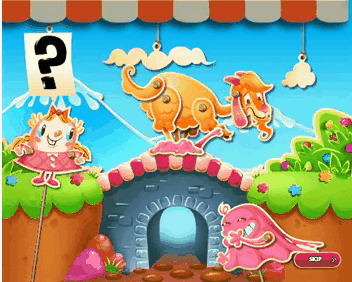 from Candy Crush  Bubblegum Troll