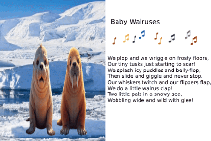AI animated - Baby Artic Animals