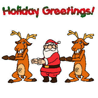 animated Christmas sticker