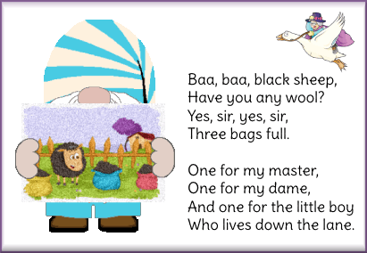 animated nursery rhymes gnome cards