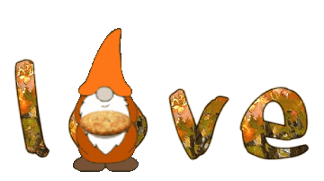 thanksgiving love gnome