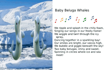 AI animated - Baby Artic Animals