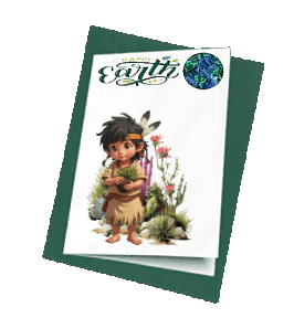 animated greeting card - earth day
