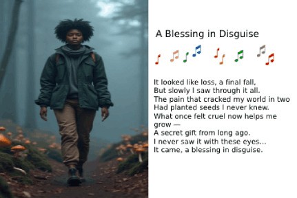 AI animated inspirational cards