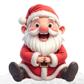 animated santa gnome