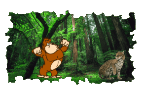 animated Wild Animals sticker