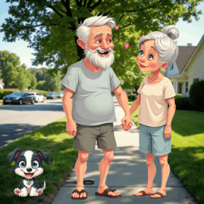 animated senior still in love