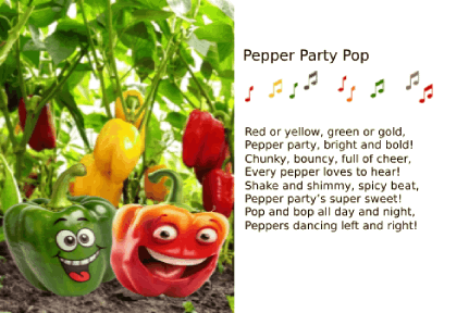 AI animated cards - fruits & veggies