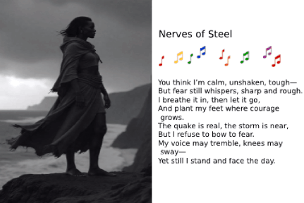 AI animated inspirational cards