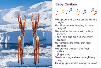 AI animated - Baby Artic Animals