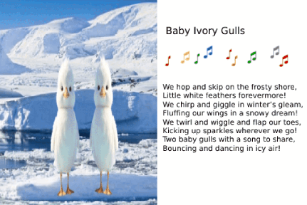 AI animated - Baby Artic Animals