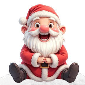 animated santa gnome