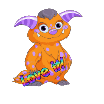 animated cute monsters stick