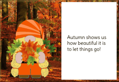 animated autumn/fall card
