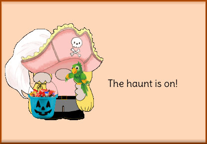 animated Halloween gnome card