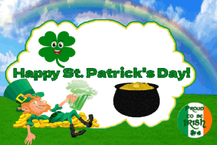 animated St. Patrick's Day card