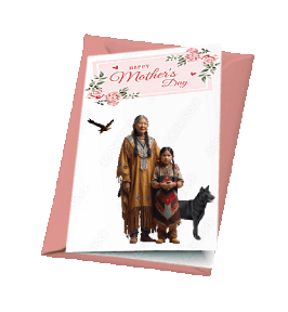 animated greeting card - mother's day