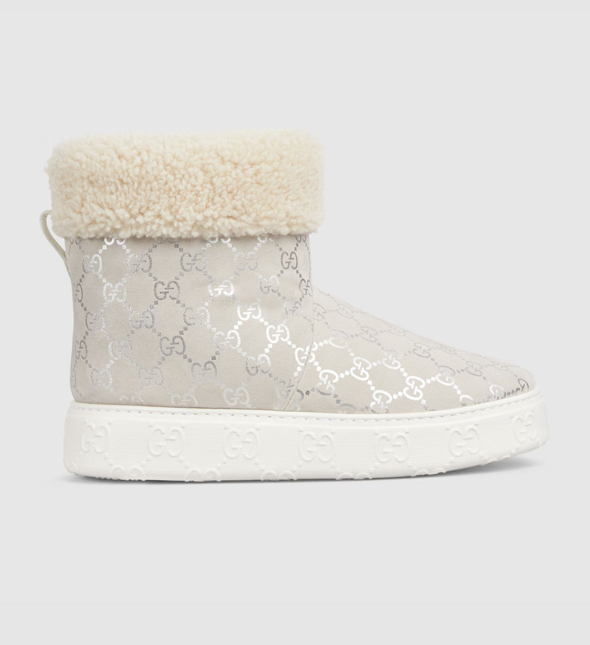 WOMENS GUCCI BOOT WITH MERINOS TRIM