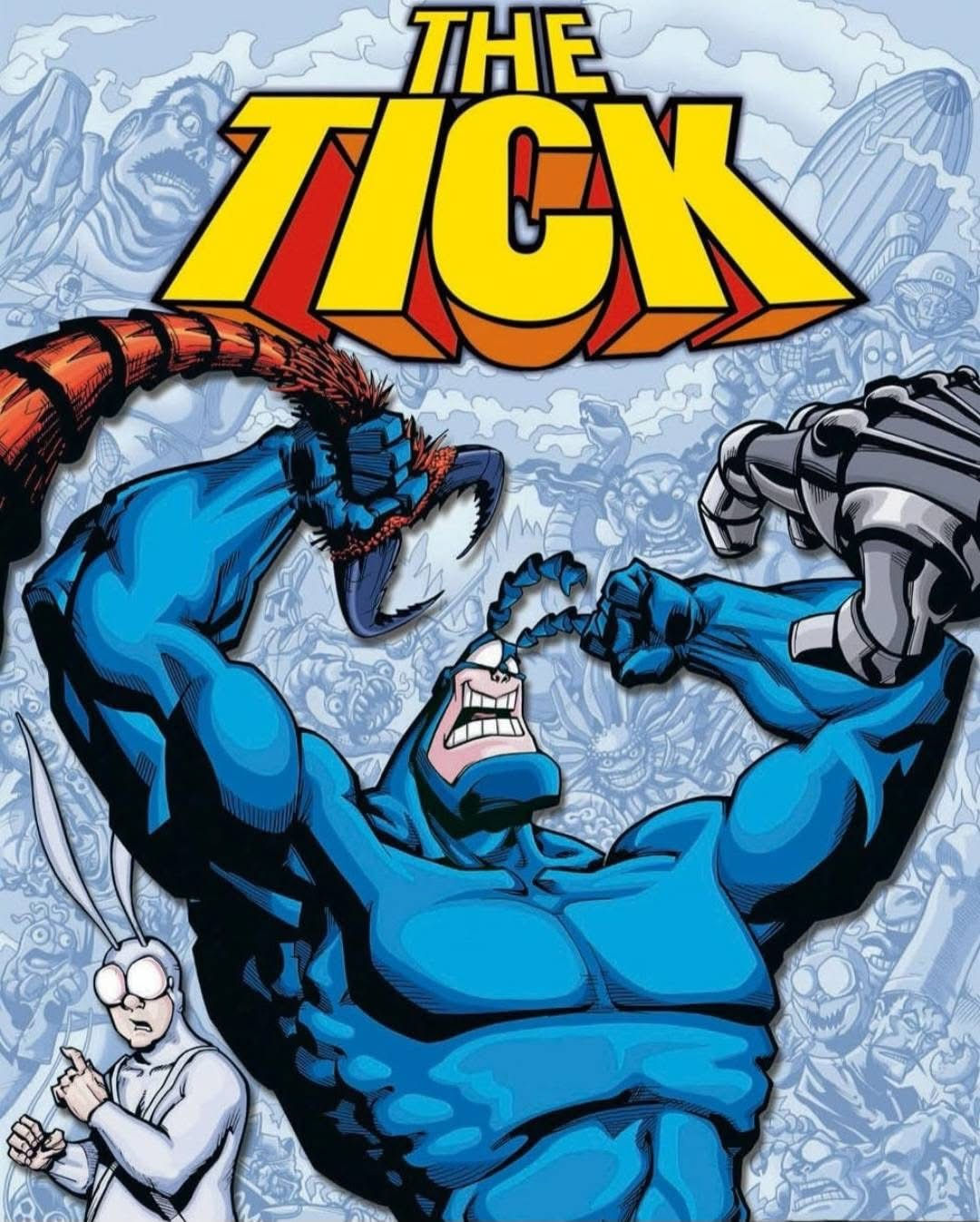 Big Blue Superhero Custom TShirt
