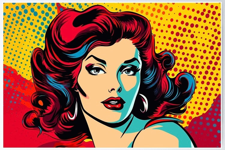 Thumbnail: Custom Pop Art TShirt by Phly Paper Gang