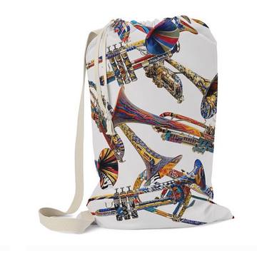 Colorful Trumpet Print Duffle Bag
