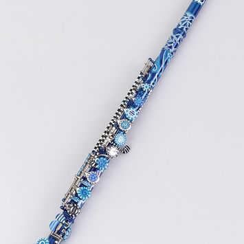 Boston Symphony Hand Painted Flute by Juleez Art