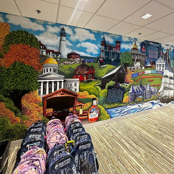 NES Group-Corporate Boardroom-Mural-Juleez Art