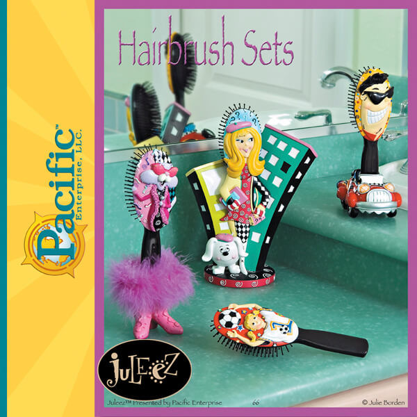 Juleez 3D Hairbrushes- HerDoos- Pacific Enterprise