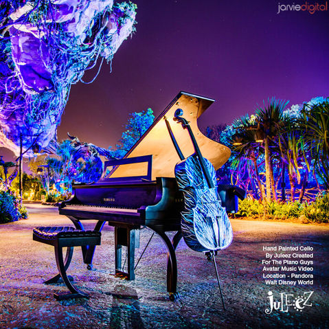 The Piano Guys and Juleez Painted Cello -Avatar-Disney