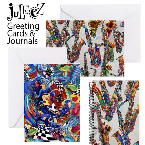 Shop Juleez Art Greeting Cards & Journals