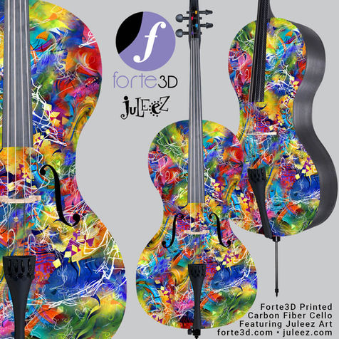 Forte3D Carbon Fiber Cellos