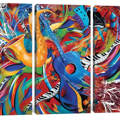 Nightlife Music by Juleez Art