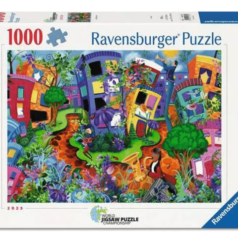 Ravensburger Puzzle by Juleez Art -Lady Bug Lane
